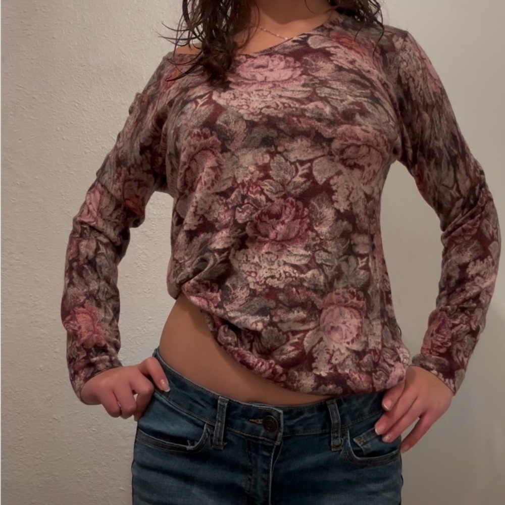Floral Long Sleeve Top